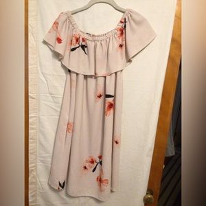 Aritzia - Wilfred Off shoulder dress SZ S